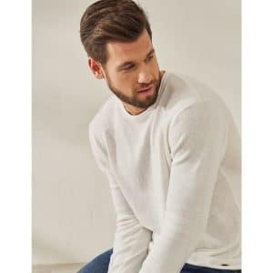 Basic-Pullover aus reiner Baumwolle