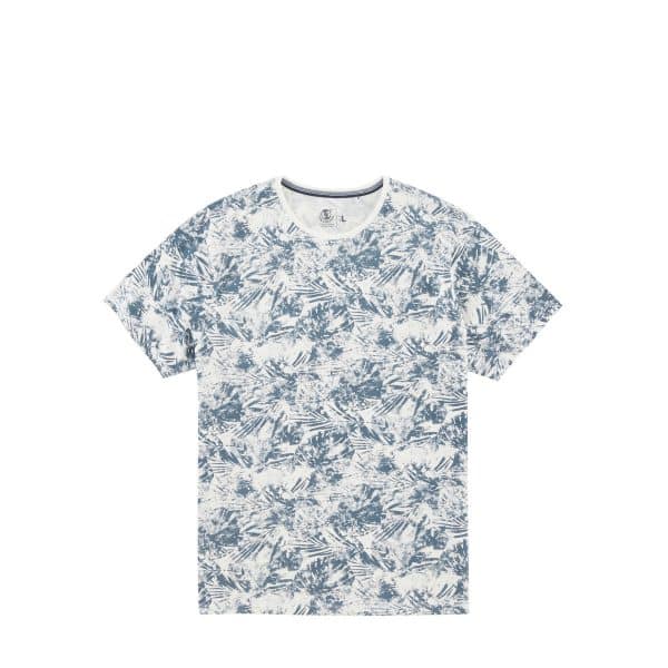 Slub-Jersey: T-Shirt Alloverprint