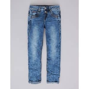 Slim Fit: Jeans mit Knopfleiste