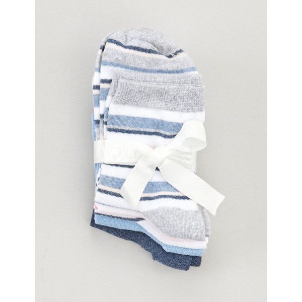 Socken im 5er Pack mit Streifen