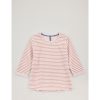 Geringeltes Shirt aus Baumwoll-Mix
