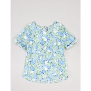 LENZING™ECOVERO™ Bluse mit Print