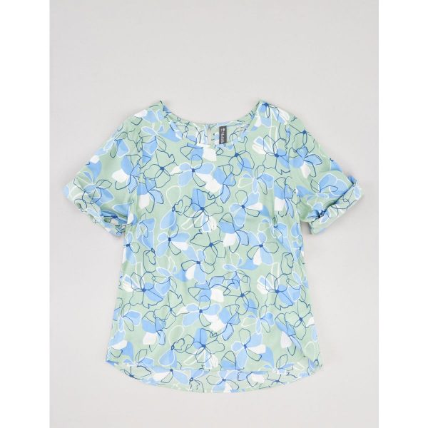 LENZING™ECOVERO™ Bluse mit Print