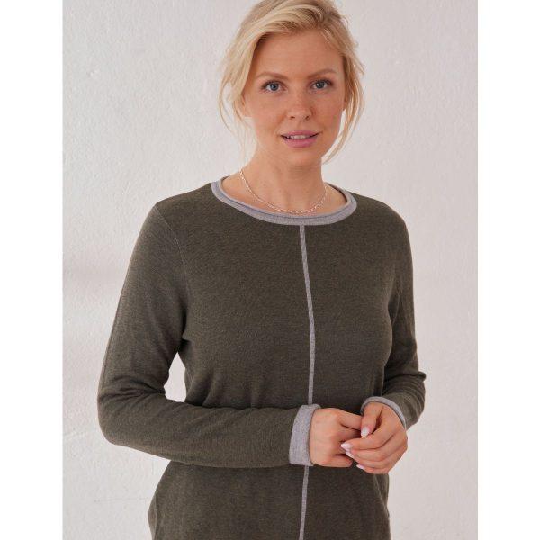 Pullover mit 2-tone Effekt