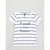 Streifen-Shirt aus reiner Baumwolle