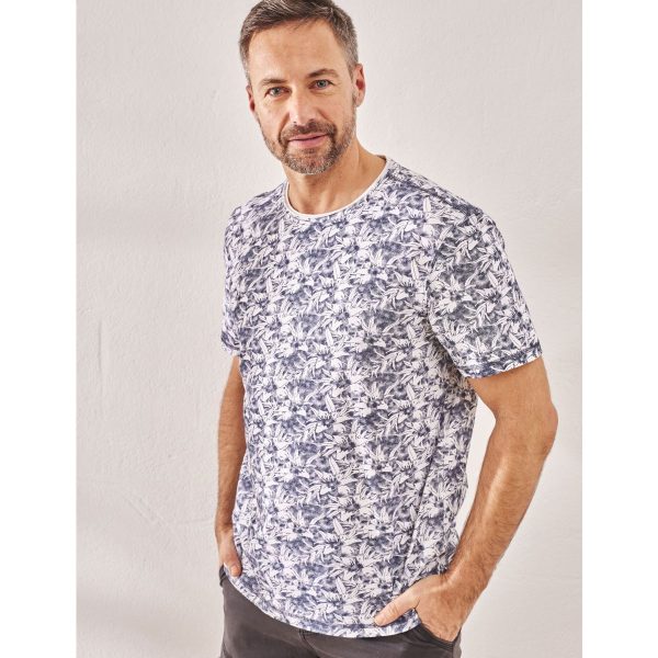 Sommer-Shirt mit floralem Druck