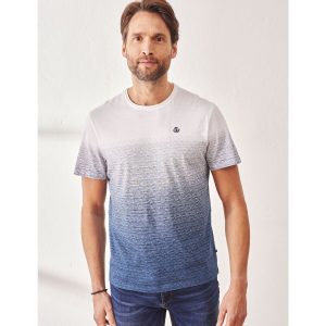 Pure Cotton:T-Shirt mit Farbverlauf